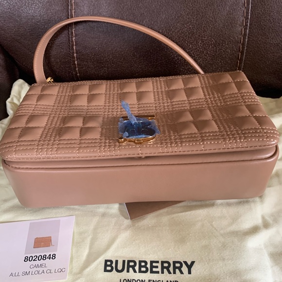 Burberry Small Lola TB Soft Crossbody Bag - Picture 12 of 16